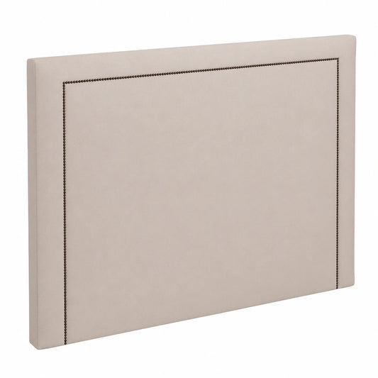 Cabecero Tapizado Beige para Cama Queen 150cm
