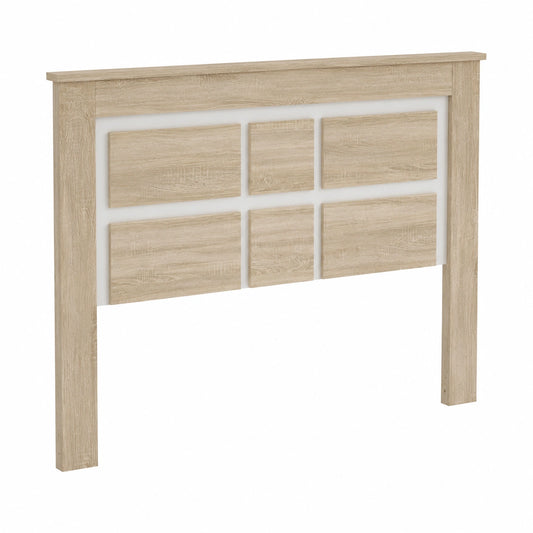 Cabecero de Cama Matrimonial Moderno Cambrian y Blanco 160x120 cm